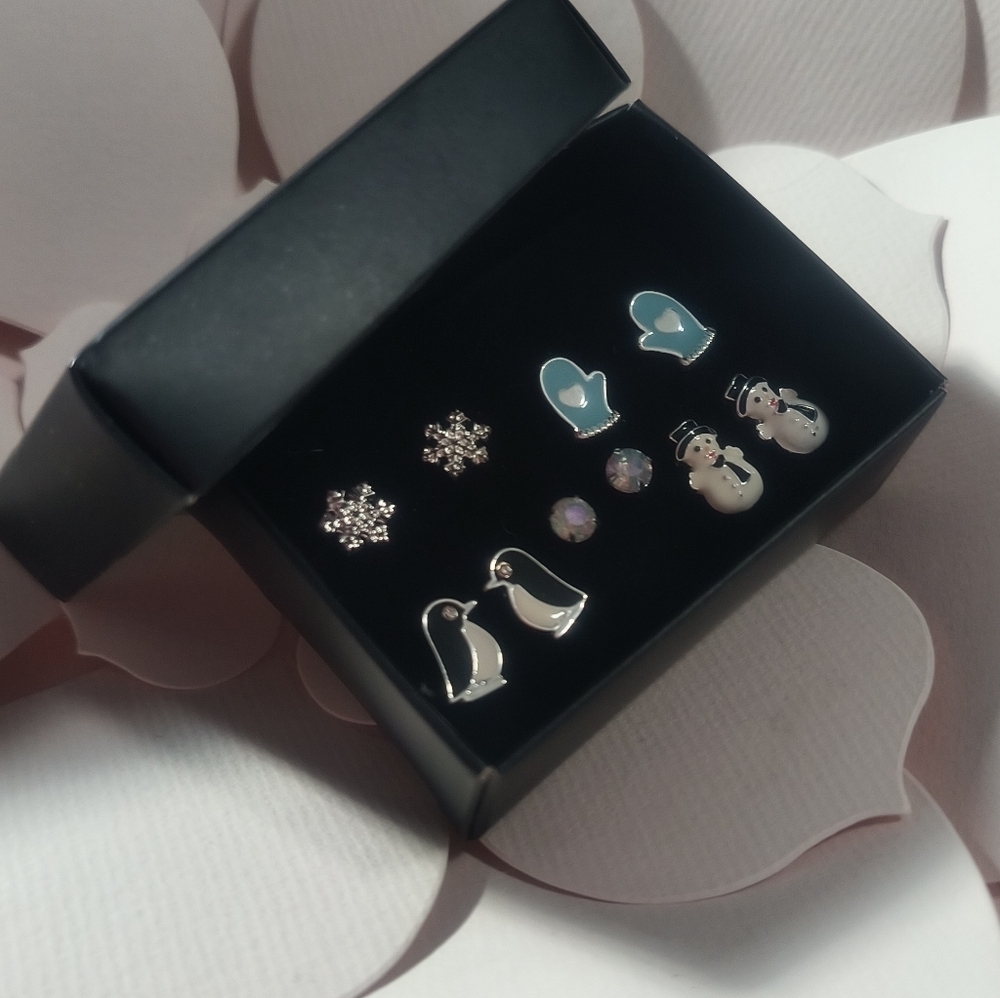 [5 x $20] New Winter Earrings / Set of 6 - Picture 3 of 3